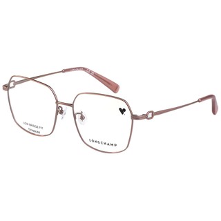 LONGCHAMP 純鈦 鏡框 眼鏡(玫瑰金色)LO2175LB