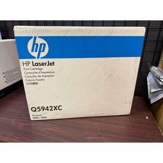 "出清" HP Q5942XC 黑色高容量碳粉匣(42X) - 2011/12/27出廠