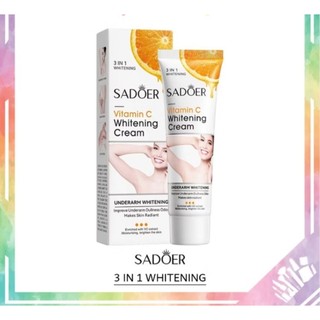 SALE Cream Pemutih Ketiak | SADOER Vitamin C Whitening Cream