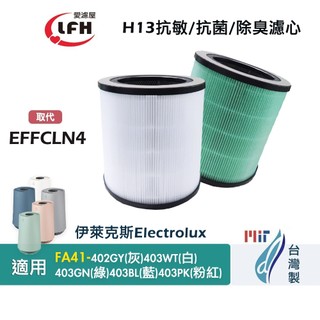 愛濾屋 抗菌濾網 適用Electrolux 伊萊克斯 Flow A4 FA41-402GY 403WT 403GN/BL