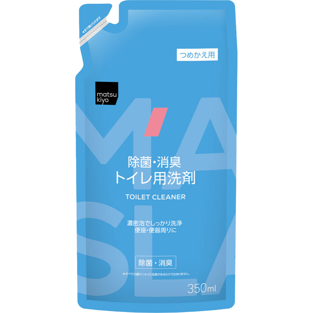 MK 除菌消臭浴廁專用清潔劑 補充包 350mL【松本清 matsukiyo】新舊包裝交替出貨中