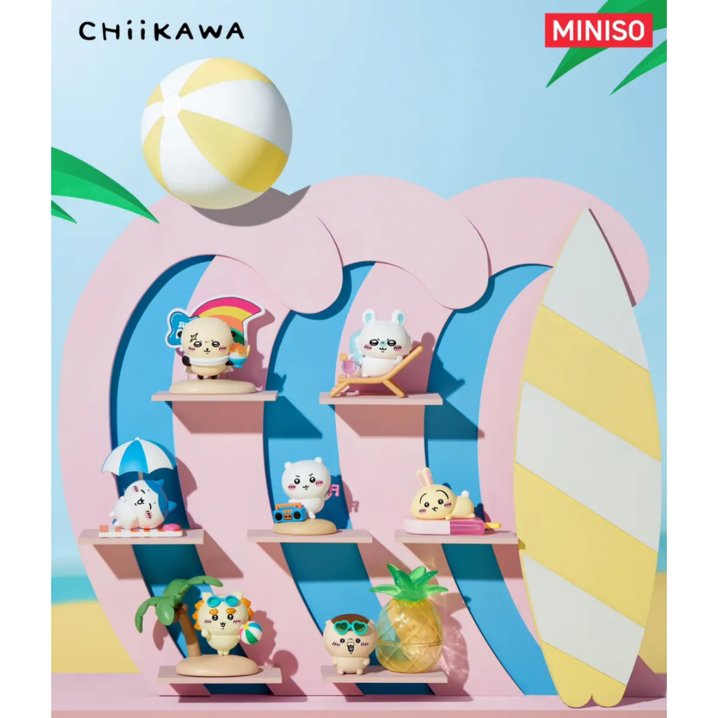 <蛋黃限定>🌵新貨到🍵 名創優品 MINISO 吉伊卡哇 夏日摸摸茶 盒玩 夏日么么茶 確認款 烏薩奇 小八  全新現貨