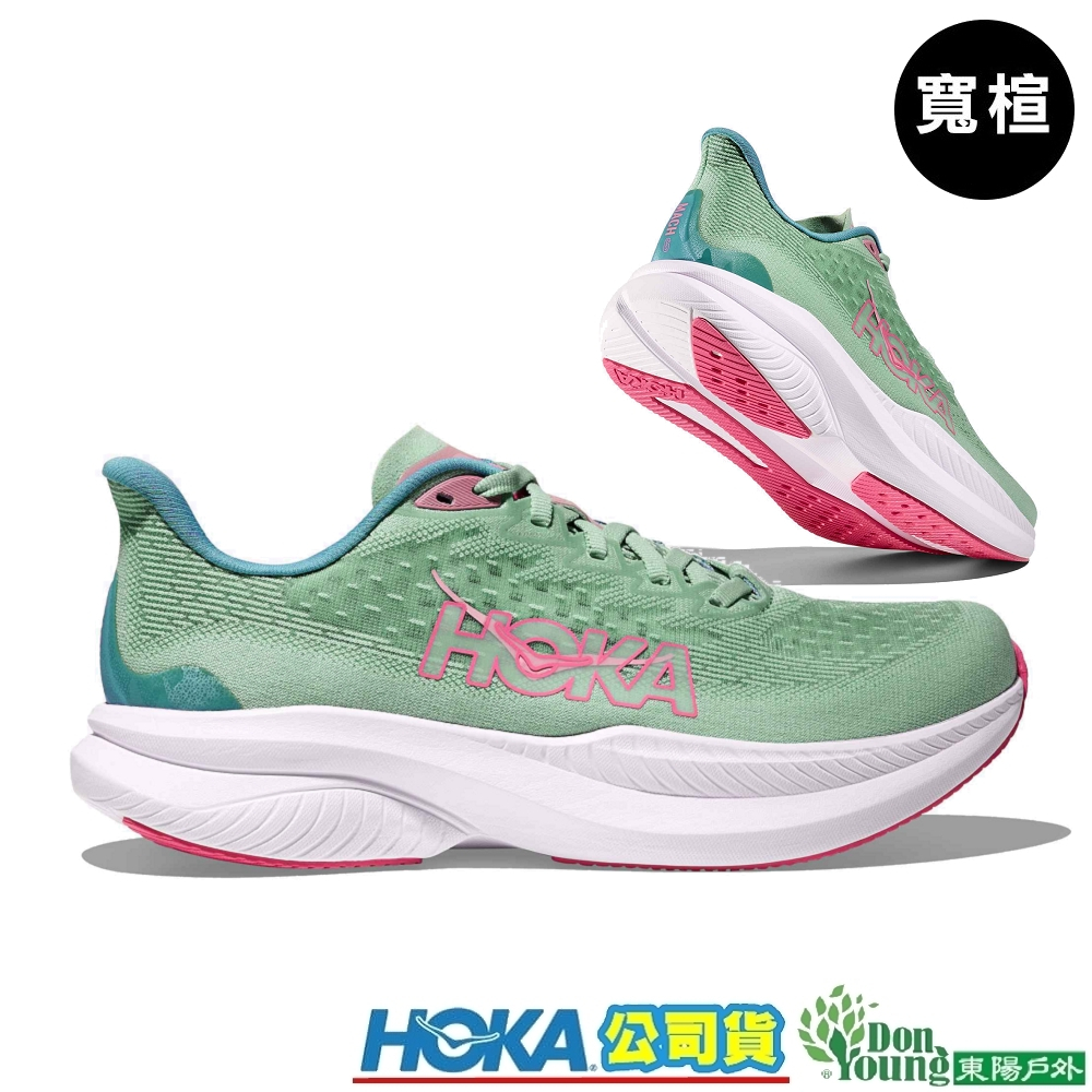 【HOKA】女 Mach 6 寬楦 超輕量路跑鞋 HO1147834JTL