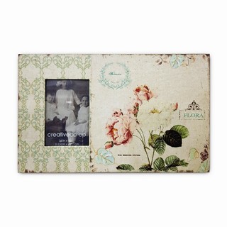 ★寶藏清倉★【Creative Home】Cottage Chic 法式田園系列玫瑰杉木相框