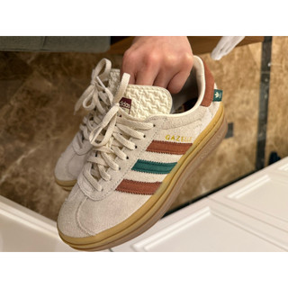 ADIDAS GAZELLE BOLD 楓葉 奶茶 焦糖 增高鞋 女鞋