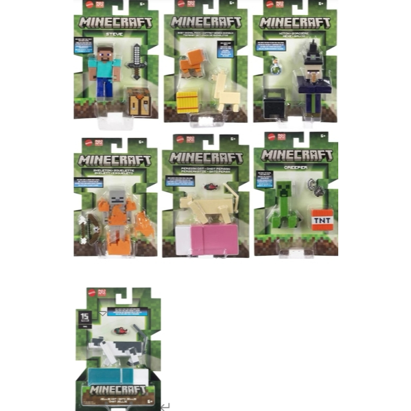 【全新正版公司貨】Minecraft 麥塊 角色造型系列