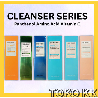 SKINTIFIC CLEANSER Series Facial Wash Sabun Muka KBT105 平輸