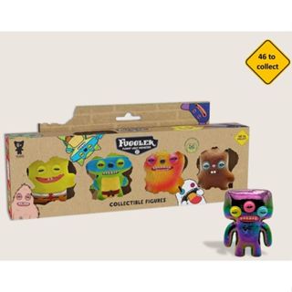 FUGGLER 牙齒怪 放克牙寶公仔S2-牙勒牙勒系4入組(隨機出貨)