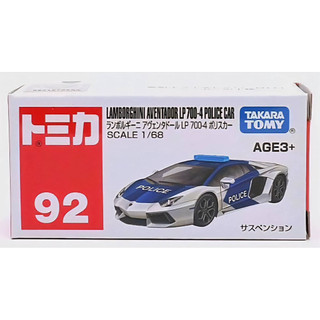 現貨 全新Tomica No.92 亞版 藍寶堅尼 Aventador LP 700-4警車
