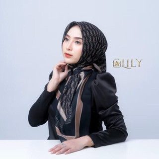 Lilyourstyle - Monogram Pattern Scraft Hijab