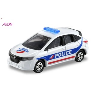 TOMICA多美 AEON 63 Nissan Note Police 法國警車仕様 警車(無盒)