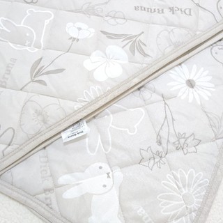 日本西川 Miffy 涼感床套 單人100*205cm 平鋪式床包 床墊保護墊 四角鬆緊帶 鋪棉 可機洗