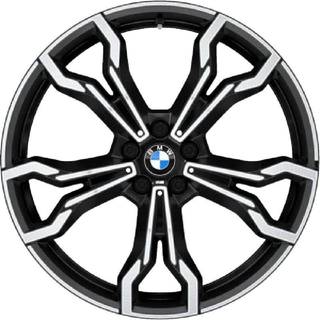 M Performance BMW原廠X4M系列F98 Lci全車系 輪圈 輕合金 輪框 21吋 765M高光澤【YG】