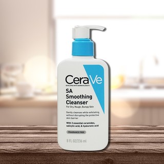 CeraVe 水楊酸 煥膚淨嫩 潔膚露 473ml／236ml 洗臉 洗澡 粗糙顆粒肌救星【小三美日】DS007544x