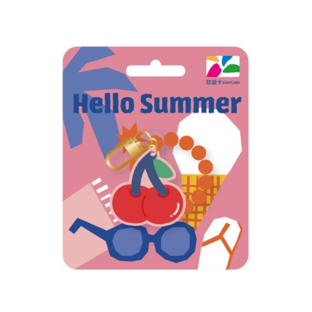 【悠遊卡 EasyCard】繽紛水果造型悠遊卡-櫻桃(珠珠)