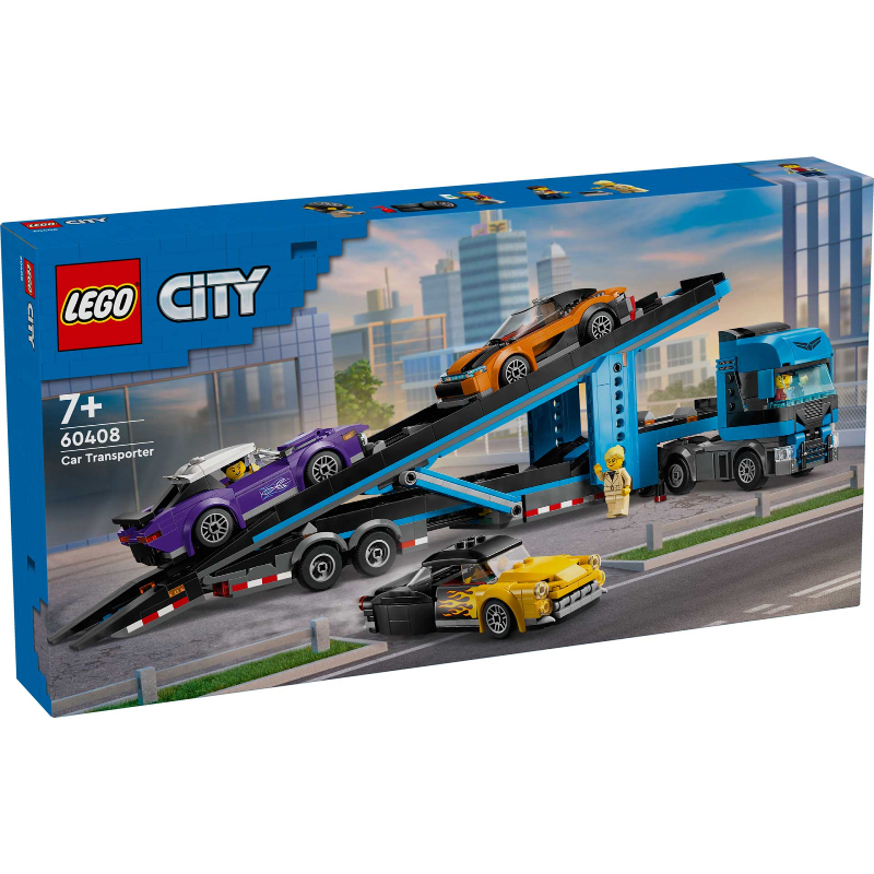 樂高 LEGO 60408 全新品未拆 城市系列 Car Transporter