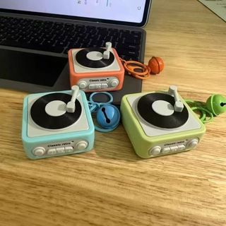 ✔︎台灣現貨 復古迷你錄音機|創意趣味音樂盒|鑰匙掛|可錄音|送禮