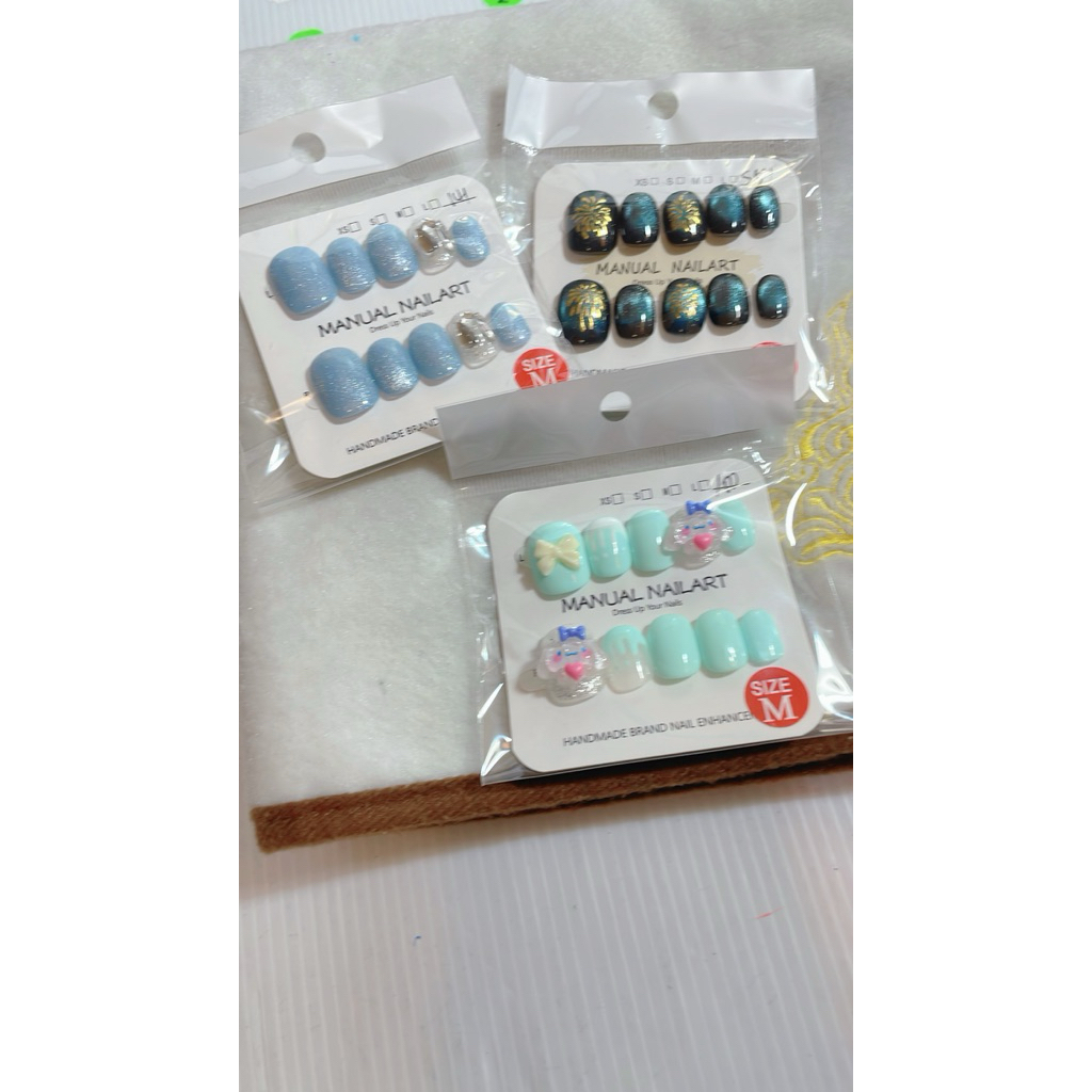 有夢最美水晶飾品～台灣現貨手工美甲,直播下單