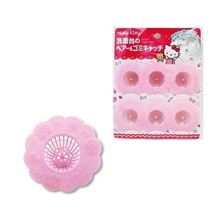 現貨秒出♡︎日本 Kitty浴室水槽收集器 水槽毛髮過濾 毛髮過濾 洗臉盆 過濾網 水槽 洗漱臺 浴室浴缸 頭髮防堵