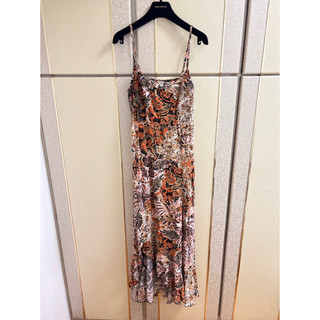 39）Free People 正品質感Viscose細肩帶洋裝 S-M適穿