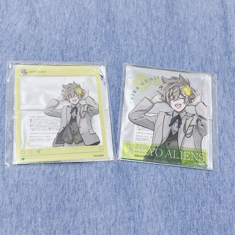 東京異星人 東京外星人 史克威爾快閃店 原畫 拍照 壓克力透卡 掛件 郡司晃