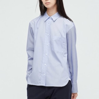 Uniqlo +J SUPIMA COTTON 條紋襯衫 S