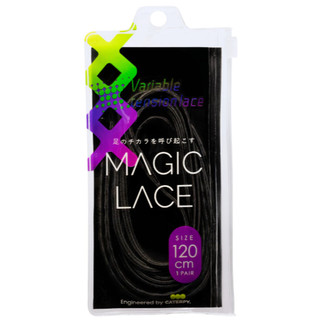 【日本】✅CATERPY MAGICLACE 科技彈性鞋帶 不易鬆脫 (捷豹黑)