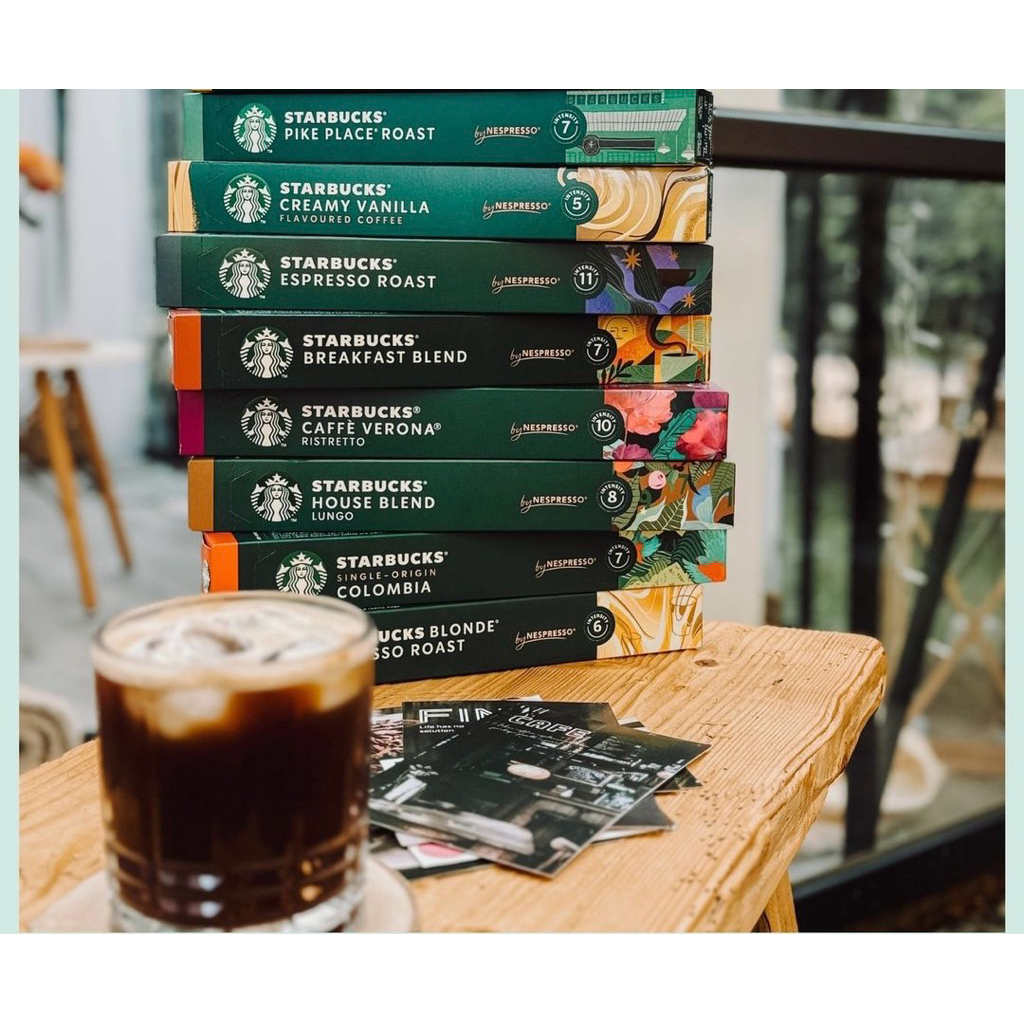 ⭐️家庭號星巴克36顆。Starbucks適用Nespresso咖啡機