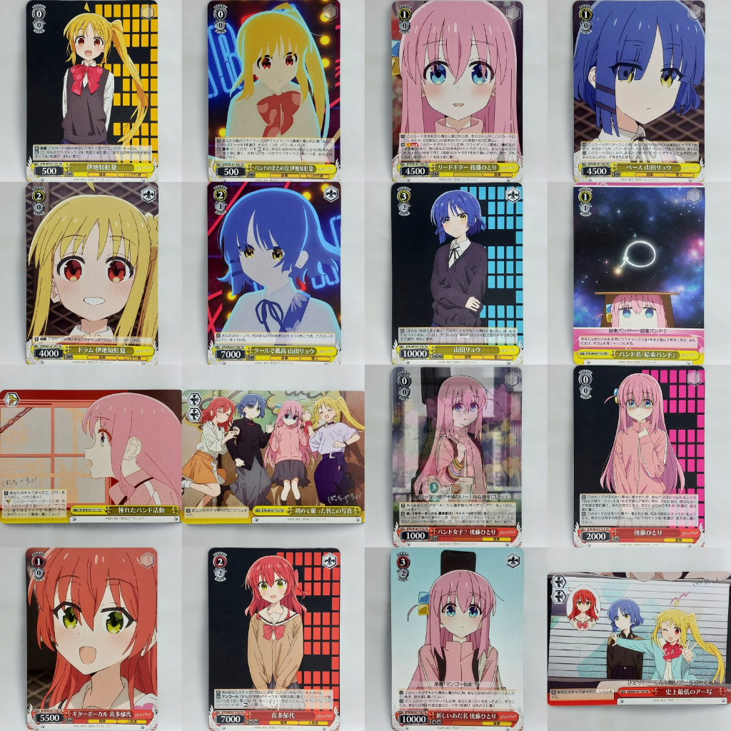 正版 日版 孤獨搖滾 WS 二手 卡牌 W107 TD 單售 後藤一里 伊地知虹夏 山田涼 喜多郁代