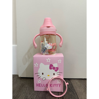 ［全新］Hello Kitty雙手柄背帶兩用鴨嘴杯