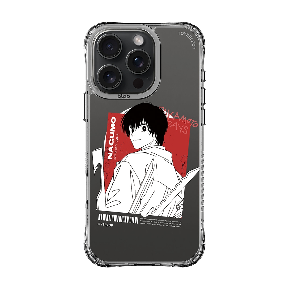 【TOYSELECT】坂本日常殺手南雲抗黃防摔MagSafe iPhone手機殼
