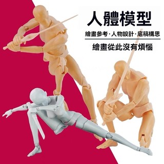 SHF/2.0素體 關節可動男女動漫畫人物手辦 人體模型 美術繪畫人偶 自改漫畫比例參考模型