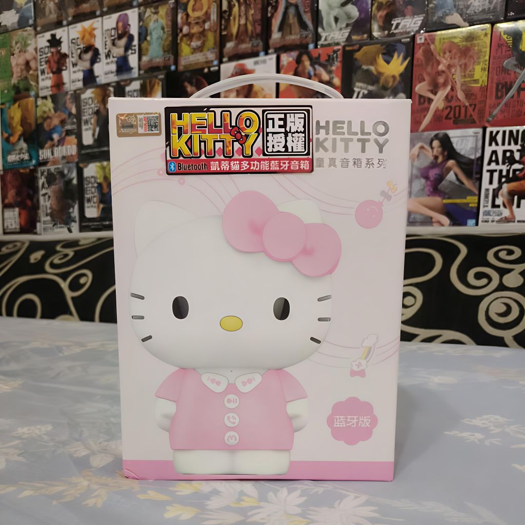 全新現貨 正版 Hello Kitty 凱蒂貓 超可愛經典造型 無線多功能藍牙音箱 喇叭 景品公仔