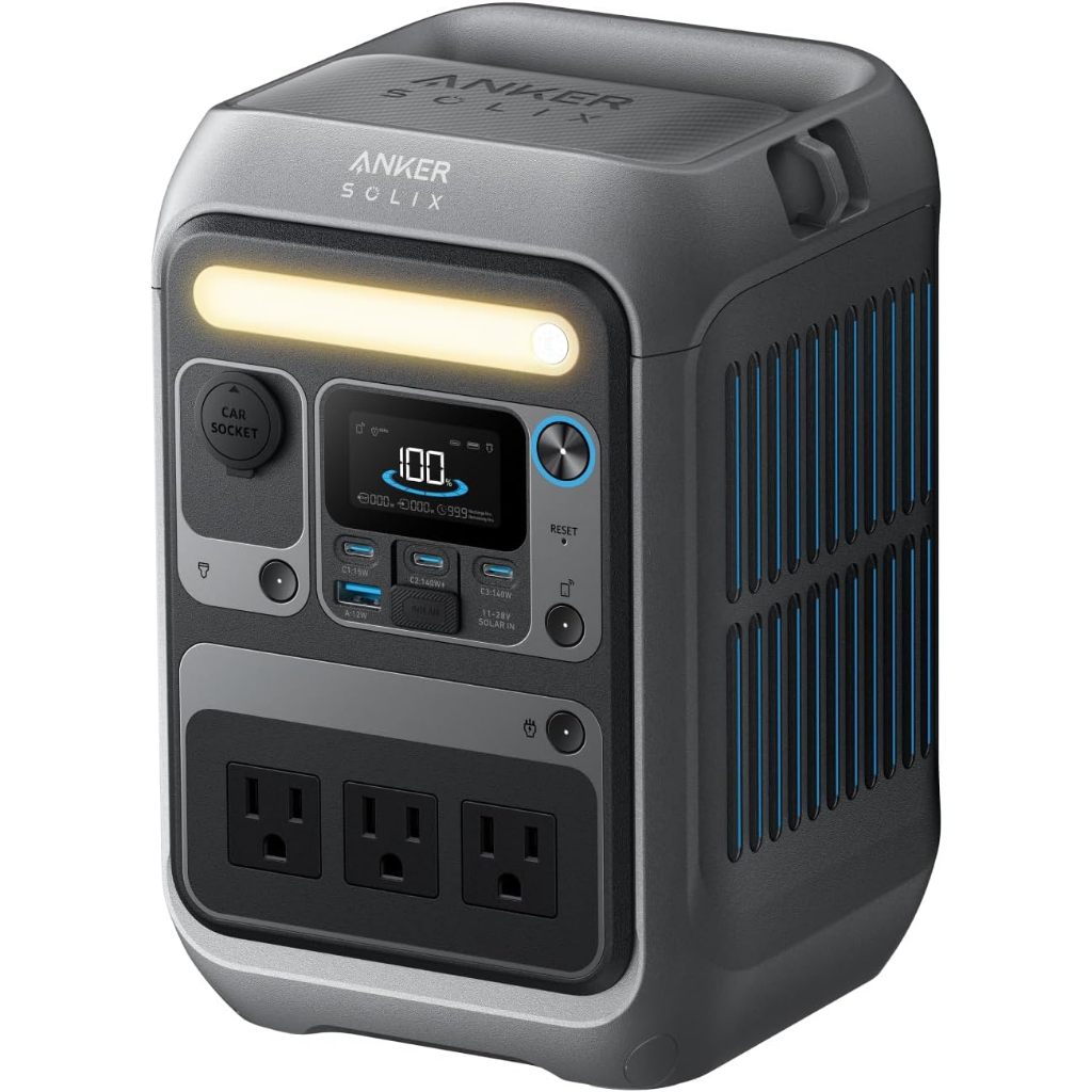 【竭力萊姆】Anker SOLIX C300 Portable Power Station 288Wh 300W緊急充電
