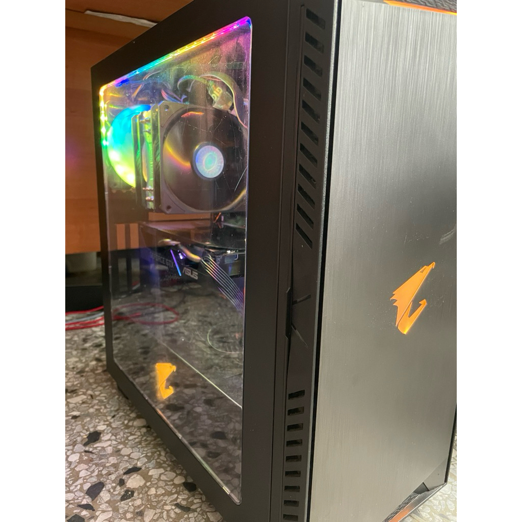 技嘉 B360 主機板 i5 9500 DDR4 3200 二手良品 Computer ASUS 美光 銀欣 電腦主機