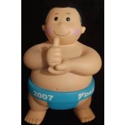 DAIKIN　ダイキン　2011　フィギュア　ノベルティ　大金寶寶　相撲 橫綱寶寶(YOKOCHAN) - 大金 - TAIWAN CHARACTER