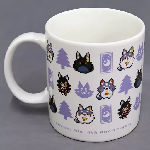 大神澪 馬克杯 虛擬 Youtuber hololive 大神ミオ 活動4周年記念