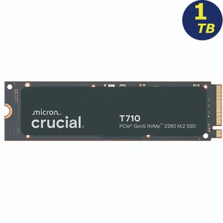 Crucial T710 1TB 1T PCIe Gen5 NVMe M.2 SSD CT1000T710SSD8 美光