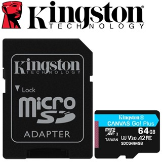 Kingston 金士頓 64GB microSDXC TF U3 V30 A2 記憶卡 SDCG4/64G【現貨】