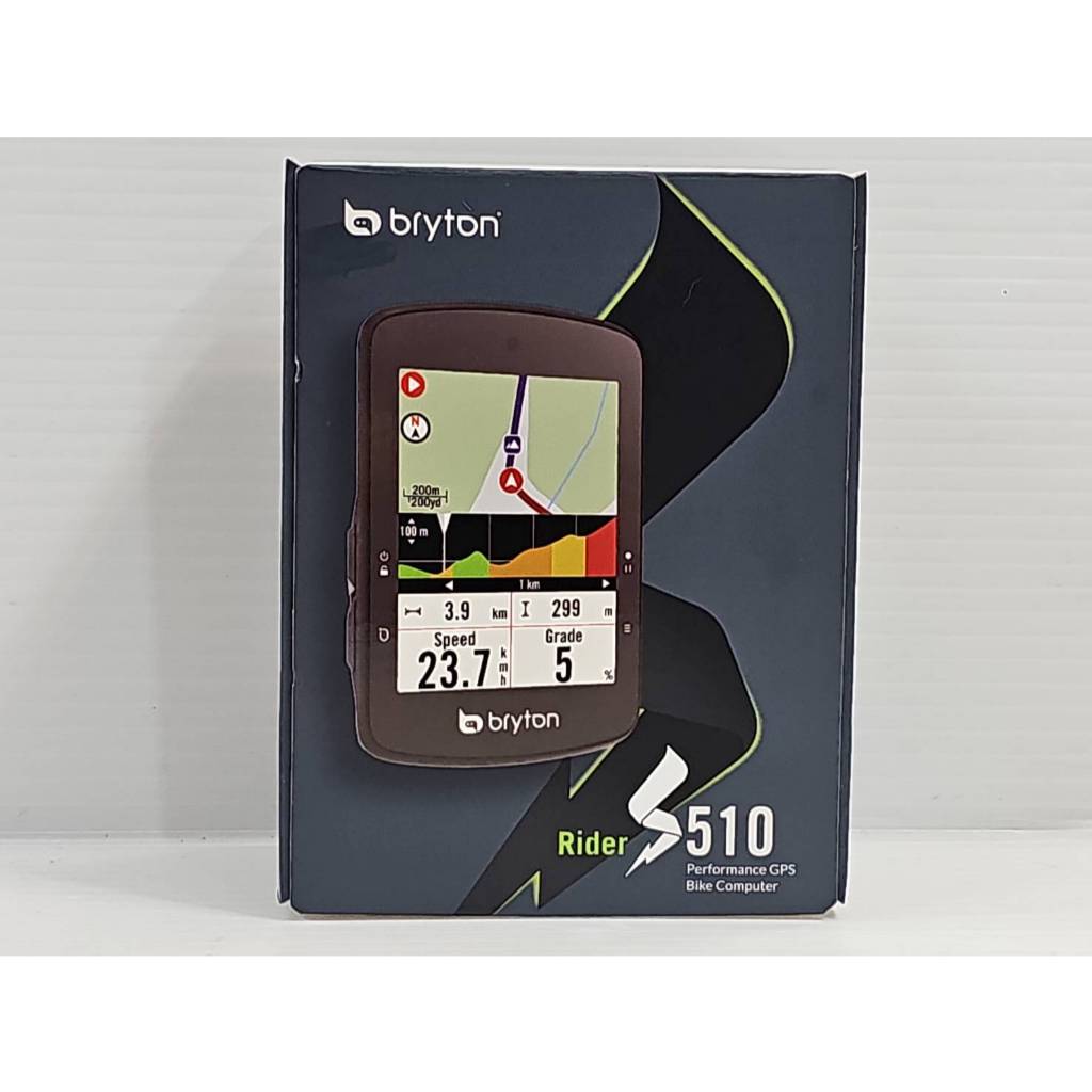 Byrton Rider S510E S510T 高性能GPS智慧自行車碼錶 智慧快速強大 2.8吋彩色觸控螢幕 30H