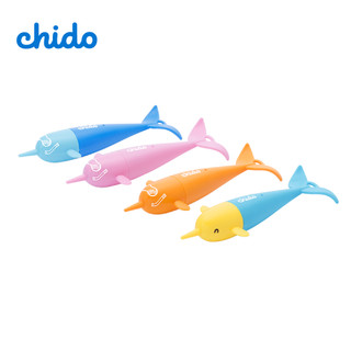 【chido】角鯨沉水玩具 多入組合 戲水 泳池 洗澡 DT02