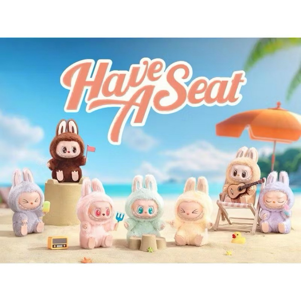 Labubu坐坐派對含隱藏版趣多多拆盒未拆袋