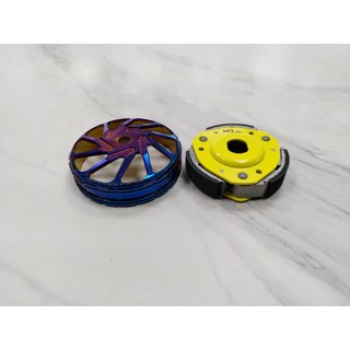 【MB機車兄弟】六代勁戰 水冷BWS NMAX FORCE2.0 鍛造鈦金離合器組 旋風競技 碗公 競技版 離合器 後組
