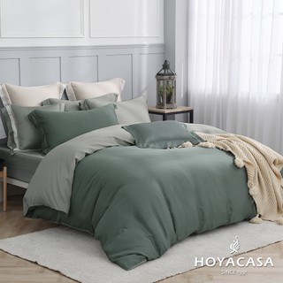 HOYACASA 60支天絲被套床包組｜秘境森林｜法式簡約｜(單人/雙人/加大/特大)
