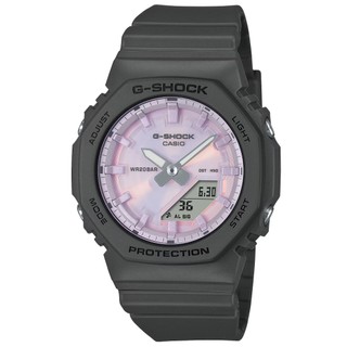 CASIO 卡西歐 G-SHOCK WOMEN 閃耀光澤 八角雙顯腕錶 GMA-P2100PC-1A