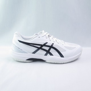 ASICS 1071A111101 COURT HUNTER FF 男女 羽球鞋 白x黑【iSport愛運動】