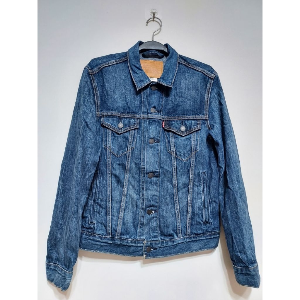 LEVI'S男裝S薄款牛仔外套二手