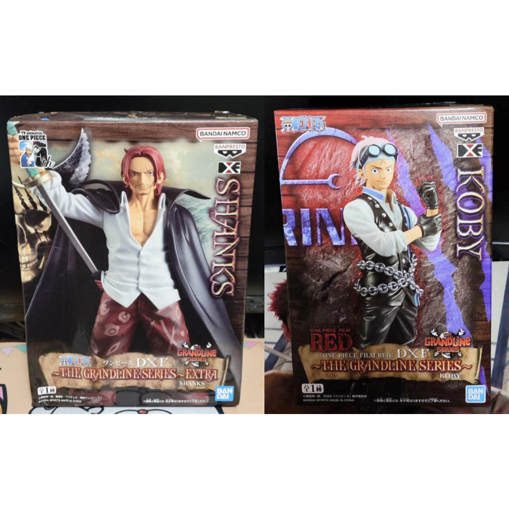 《周邊》【現貨】 特賣 日空版 日版 景品 公仔 金證 海賊王 航海王 劇場版 紅髮歌姬 DXF 克比 紅髮傑克 傑克