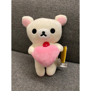 17❤️Rilakuma拉拉熊/愛心小白熊/絨毛娃娃/全新