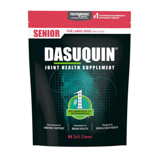 DASUQUIN 高齡犬關節保健 SENIOR 老狗 老犬 軟骨素 葡萄糖胺 NUTRAMAX COSEQUIN 寵物
